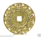 Lot Of 10 Lucky Chinese Zodiac Feng Shui Coin Good Luck Prosperity Protection