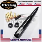 Flag Bullet Antenna 50 Cal Caliber For Ford F-150 Raptor Ranger F-250 Superduty