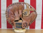 Vintage 1950s Wilson Leather Baseball Glove Catchers Mitt A2550 Paul Richards