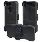 For Apple Iphone 7 8 Plus Case Cover Shockproof Series 3 Layer With Belt Clip Bk