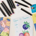 60 Colors Art Markers Pens  Dual Tips Alcohol Markers Permanent Sketch Markers