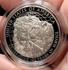 2017-p Lions Club Proof Commemorative Silver Dollar Us Mint Ogp   Coa Nice Cameo