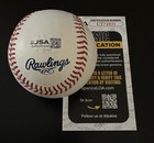 Greg Maddux  chicago Cubs  Signed Hall Of Fame Baseball Jsa Coa Ct71031