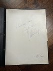 Duke Ellington   Ivie Anderson Signed Orchestra Program Book Beckett Loa Rare