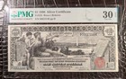 1896  1 Educational Silver Certificate Fr  225 Pmg 30 Epq Very Fine Note