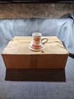 Post Toasties Cereal Logo Advertising Mugs Flared Base Coffee Mug Vintage Set 5 