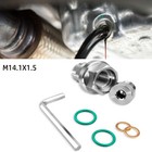 M14 1-1 5x15mm Oil Drain Plug Self-tapping Piggyback Stainless Steel Repair Kit