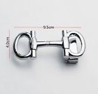 Salvatore Ferragamo Belt  Buckle - Belts For Men 1 38 In Wide Leather - Silver