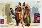 1880s William Shakespeare Litho Libby  Mcneill   Libby Canned Meats Trade Card 2