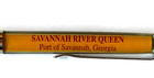 Savanah River Queen Riverboat Floaty Pen Moving Ship City Skyline Georgia Vtg