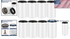 8-pack Customizable 12oz Sublimation Can Coolers - Insulated Stainless Steel