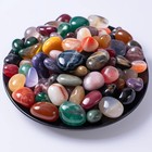 Polished Multicolor Healing Crystal Stone Set  18 Types - 72 Pcs  0 5  10oz H   