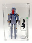 Blue Painted Helmet Boba Fett 1980 Vintage Star Wars Action Figure    afa Graded    