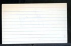 Alex English Signed 3x5 Index Card cut Autograph Denver Nuggets Xa2161