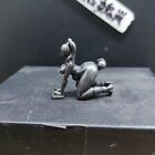 Chinese Old Bronze Copper Statue Hand Carved Nude Beauty Girl Figurine
