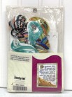 Vintage Janlynn Ready Set Stitch  Counted Cross Stitch Kit   Baby Foot Prints