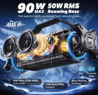 Bluetooth Speaker  90w Max Portable Outdoor Speaker Loud  Ipx6 Waterproof
