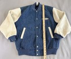 Vintage Fruit Of The Loom Super Cotton Varsity Jacket San Francisco Sz Medium