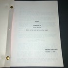 Alive 1990 Movie Script Revised Draft Rugby Survival Film Agency Covers Coa