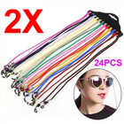 Nylon Cord For Sunglasses 24pcs Eyeglass Chain Frame Holder Reading Glasses New