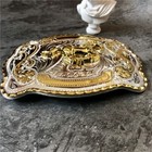 Belt Buckle 40mm Rock Bull Ride Rodeo Long Huge Big Cowboy Texas Western Shine