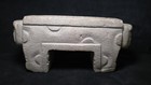 Rare Pre-columbian Stone  Olmec Pigment Container 
