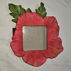 Vintage Hibiscus Photo Frame