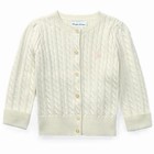 Polo Ralph Lauren Authentic Baby Girls Brand New Original Cardigan Size 12m  Nwt