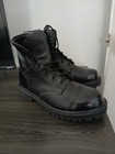 Rocky Paraboot 7  Mens Size 9 5m Black Side Zipper Combat Boots