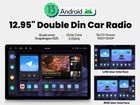 12 95 Inch Qled Touchscreen Universal Double Din Car Stereo 8gb Ram 128gb Rom