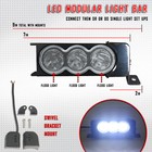 47  210w Cree Flood Spot Led Detachable Light Bar Off-road   Relay - 6k White
