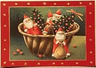 One Marjolein Bastin Nature s Sketchbook Christmas Greeting Card Santa Baking