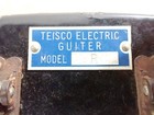 Teisco Model R 6 String Electric Lap Steel Guitar Hawaiian With Hard Case  read 