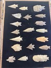 Authentic 18 Texas Artifact Collection   Indian Arrowheads