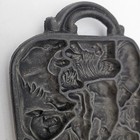 Vintage 1984 Cast Iron Classic Gourmet John Wright Animal Puzzle Mold Cookie Pan