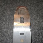 New Vtg 1998 Clifton 2  Carbon Steel Bench Plane Blade   Cap Iron Sheffield Uk