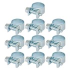 19 32 Inch  13mm - 15mm  Fuel Injection Hose Clamp auto Fuel Clamps 10 Pack New