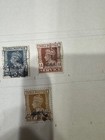 Small India Indian States Stamp Collection On Pages