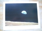 Vintage Original Nasa Photo 11x14 Earth From Apollo 8  1968 Ex  Con 68 Hc-870