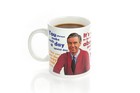 Mister Rogers Sweater Heat-reveal Ceramic Mug   Holds 16 Ounces