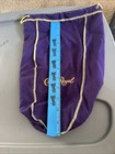 Crown Royal Drawstring Bags Lot Of 25 Large 12  Purple Collector Sack