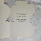 Vintage Birthday Greeting Card Hallmark Cowboy Son Unused W  Envelope