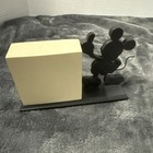 Hallmark Disney Desk Top Perpetual Calendar Mickey Mouse Silhouette Figurine