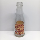  2  Acl Dairy Bottles Clarks United Dairy Pint Of Happiness Made In England Rare