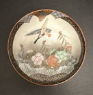 Antique 19c Japanese Porcelain Signed Kutani Dish Marked On Base Figures