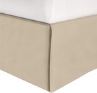 1-piece Solid Bed Skirt  1500  Hotel Quality Microfiber  Minimalist Design Wi   