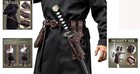 Adjustable Brown Leather Sword Frog - Ideal For Medieval Cosplay   Halloween