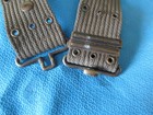 Vintage Military Ww2  Web Belt With Brass Buckle