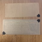 Lot Of 2 Antique Bank Receipts 1897 1901