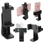 360   Universal Mobile Cell Phone Tripod Mount Adapter Holder Adjustable Black